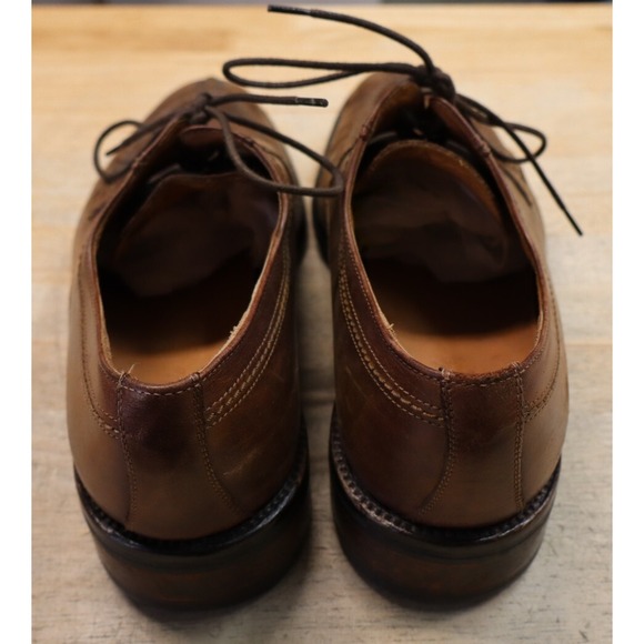 Faconnable Alan Dress Shoes Leather Split Toe Derby Brown Size 10.5 1/2 M Italy - Picture 9 of 14